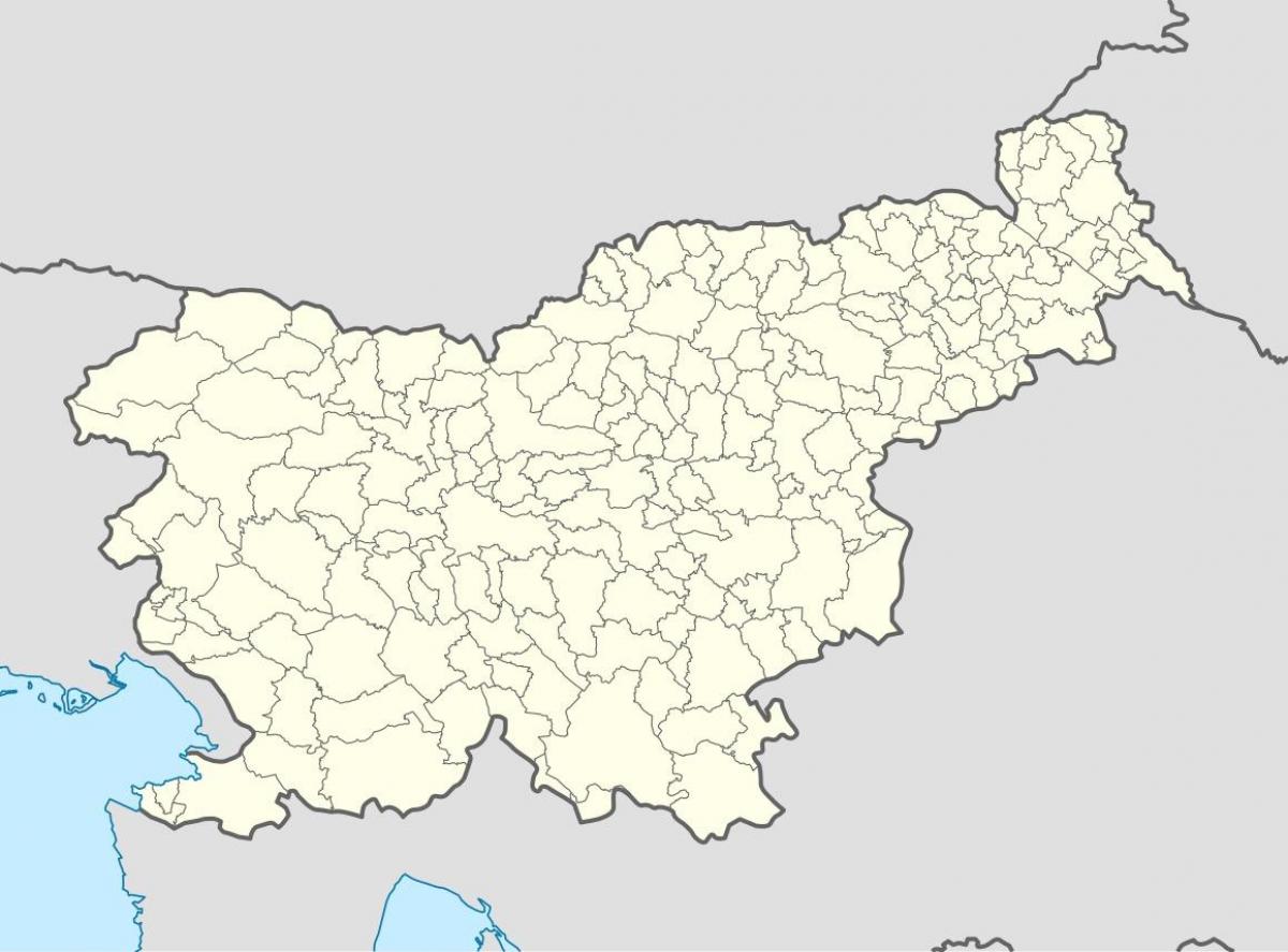 Slovenia mappa